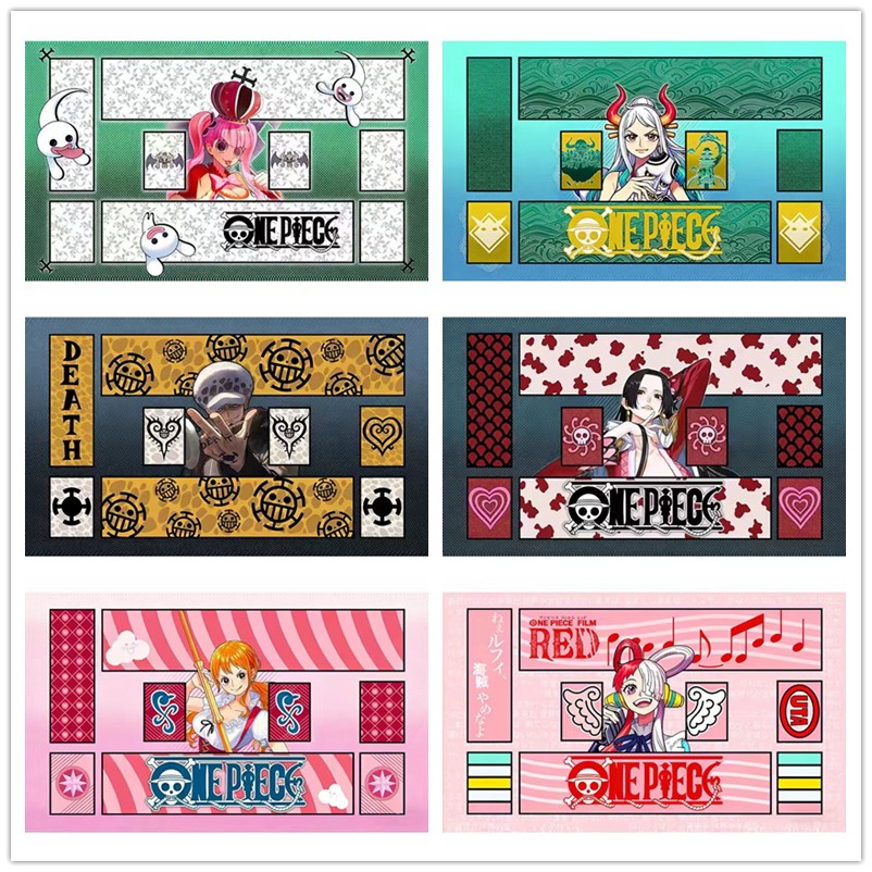 Door Mat Blank - 60*35*0.2cm 애니메이션 원피스 OPCG 게임 새로운