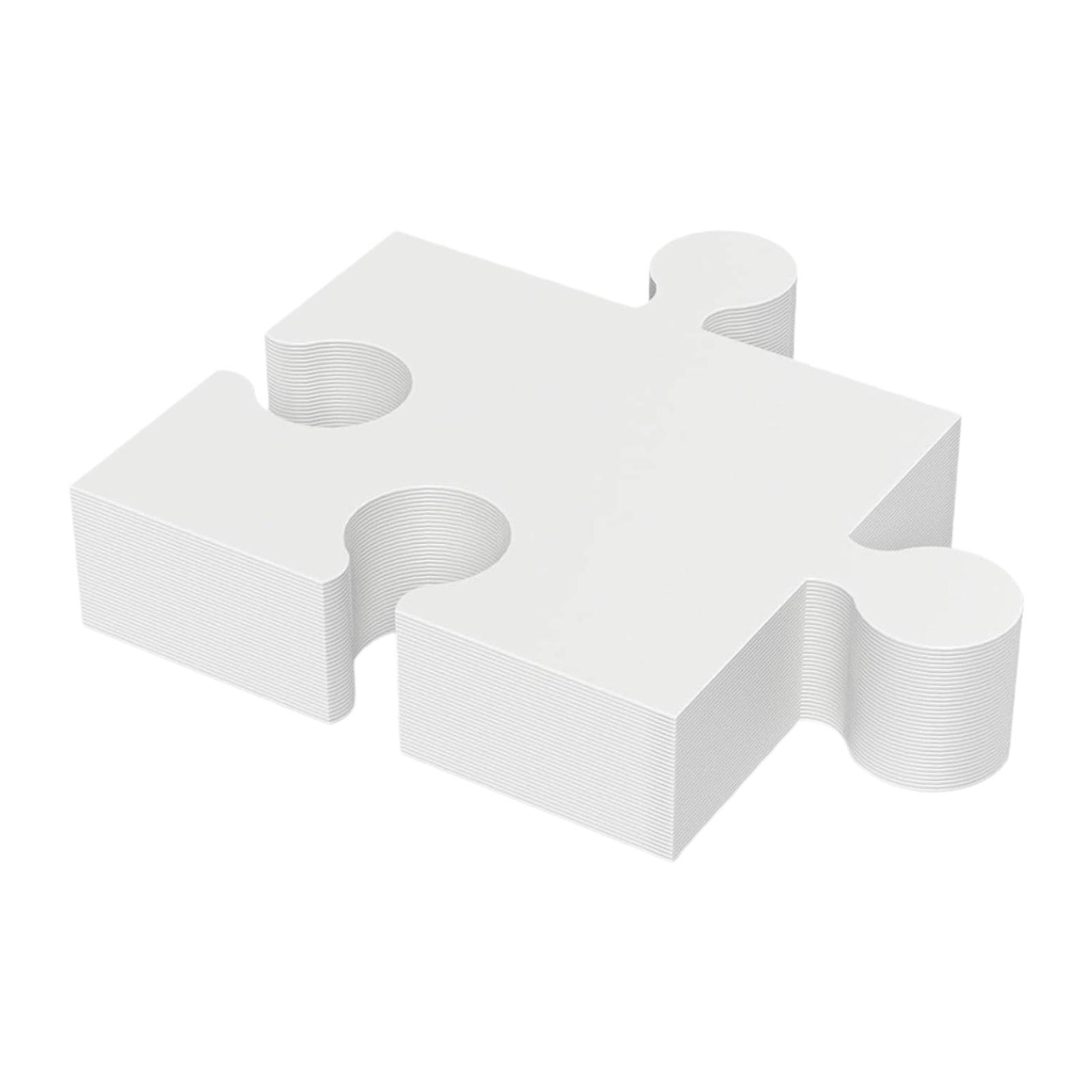 흰색 무지 그림 퍼즐 카드보드 조각 맞춤형 아트 직소  - Puzzle Blank White 리뷰 및 가격