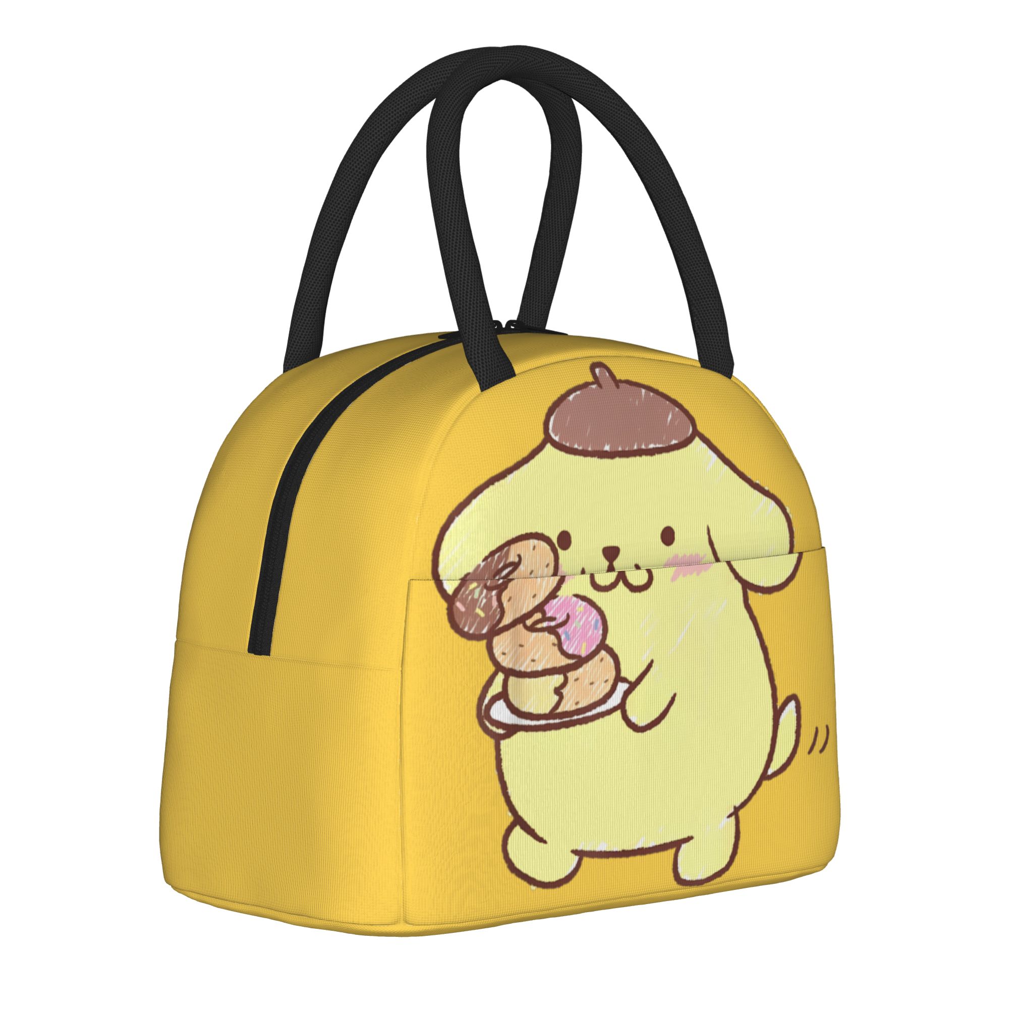 Pompompurin 도넛 절연 점심 가방 누출 방지  - Tote Bag Sublimation 리뷰 및 가격