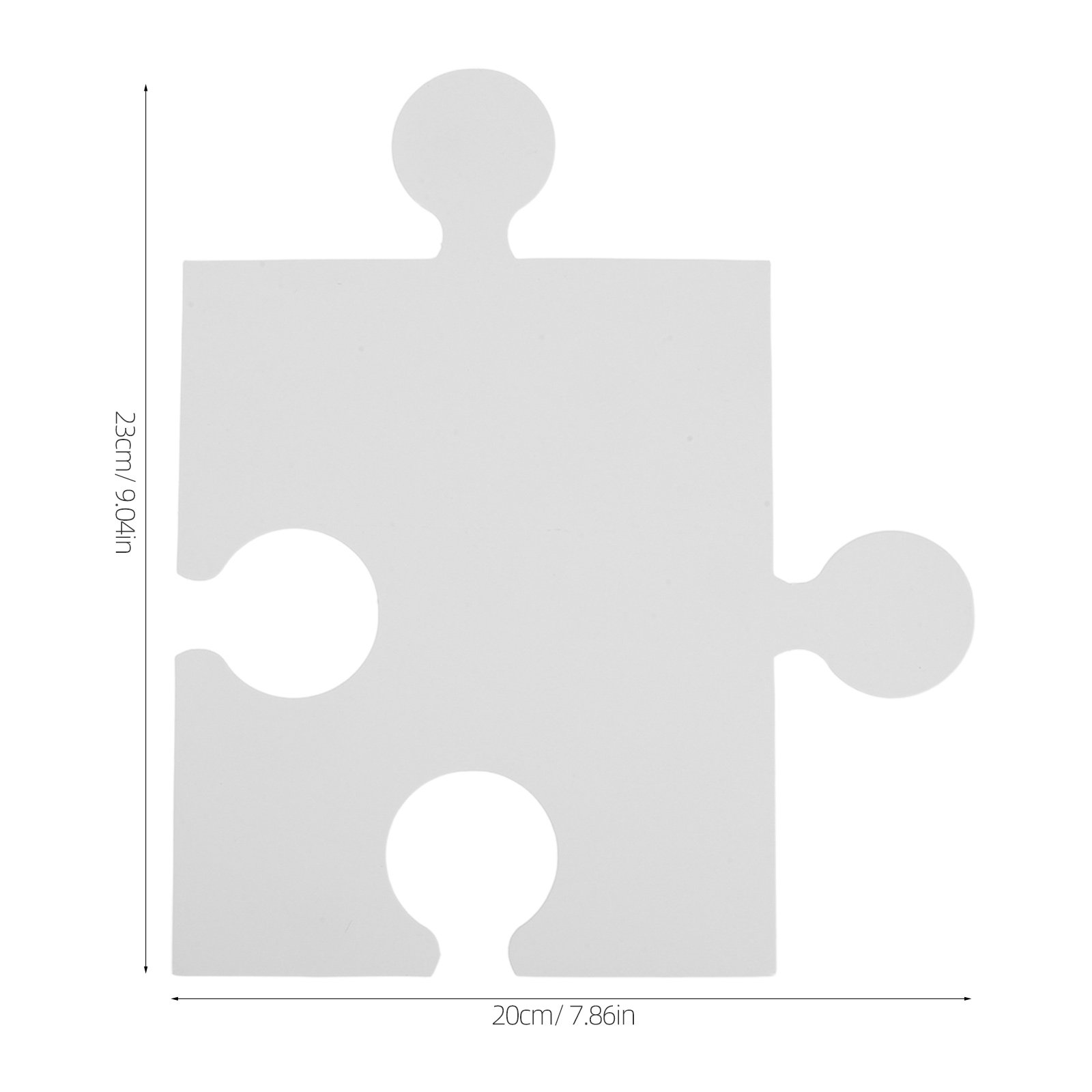 60개 대형 흰색 퍼즐 조각 DIY 그림 그리기 색칠하 - Puzzle Blank White 리뷰 및 가격