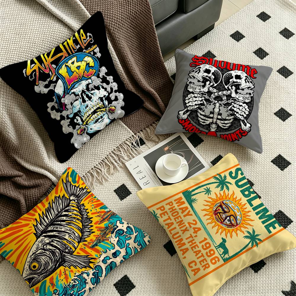 S-Sublime 클래식 밴드 쿠션 커버 장식용 베개  - Pillow Cover Sublimation 리뷰 및 가격