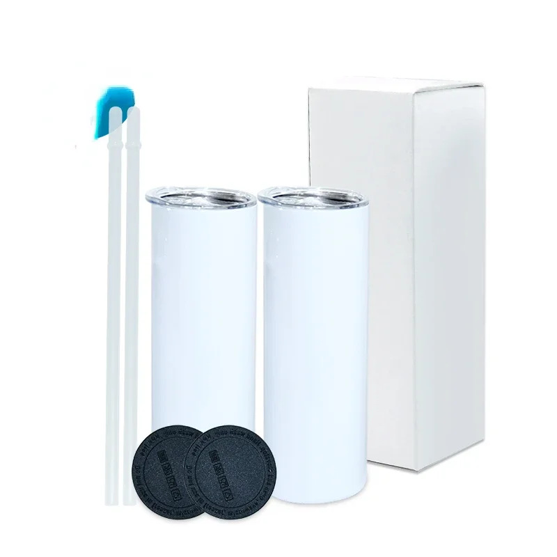 창고 재고 화이트 20온스 스트레이트 스키니 승화 프린 - Tumbler 20Oz White 리뷰 및 가격