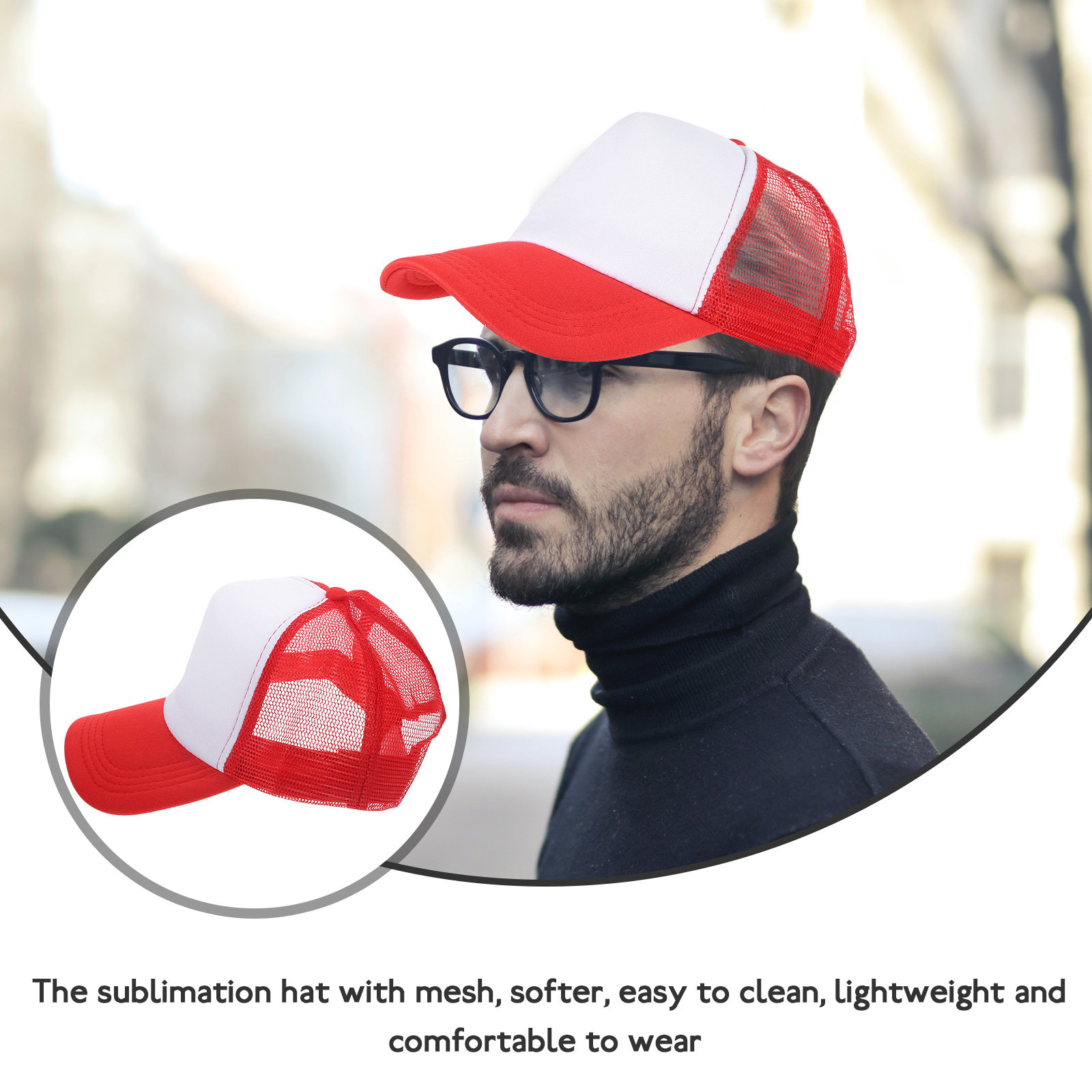 10개입 무지 야구 모자 메쉬 승화 모자 DIY 열전사 - Hat Sublimation Blank 리뷰 및 가격